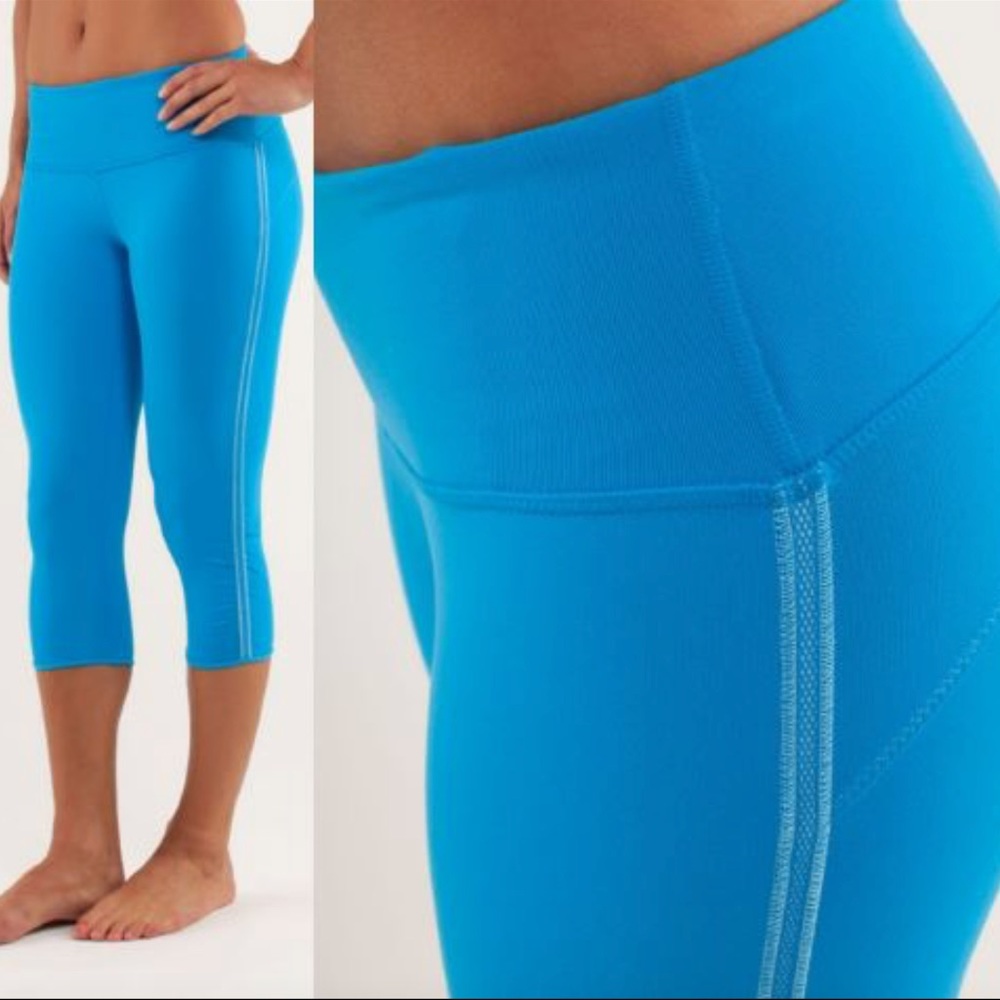 Lululemon Power Flow crops